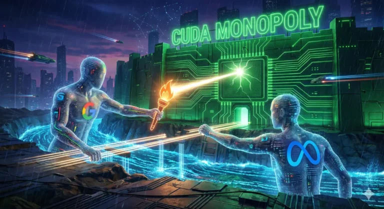 Miniatura: Google + Meta vs Nvidia: a guerra do software