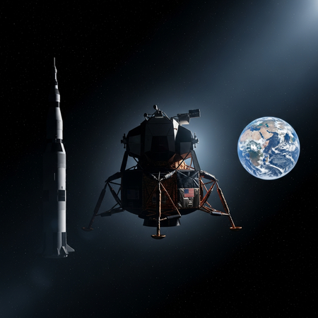 Imagem de capa: Como o Homem Chegou à Lua? A História Completa da Missão Apollo 11